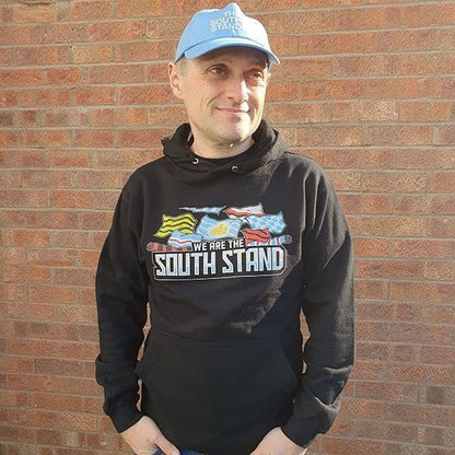 South Stand Flag Black Hoodie