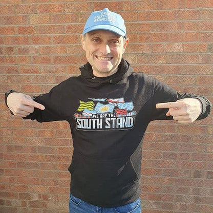 South Stand Flag Black Hoodie