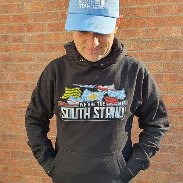 South Stand Flag Black Hoodie