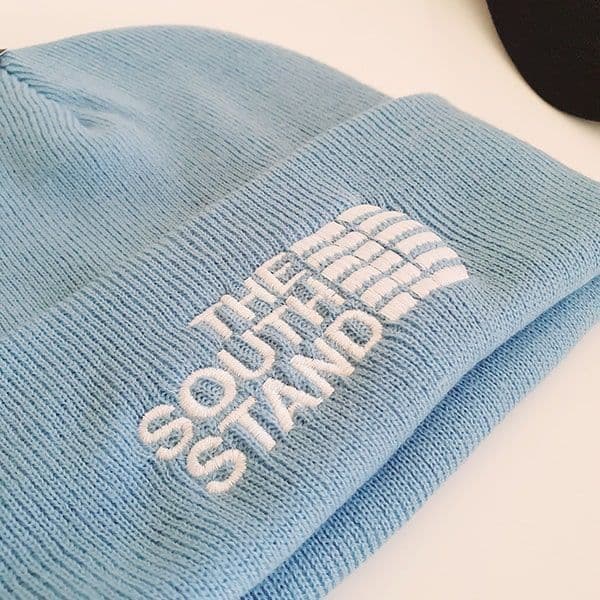 South Stand Sky Blue Beanie Hat
