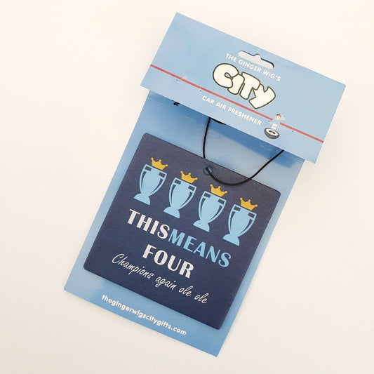 This Means Four Champions Air Freshener