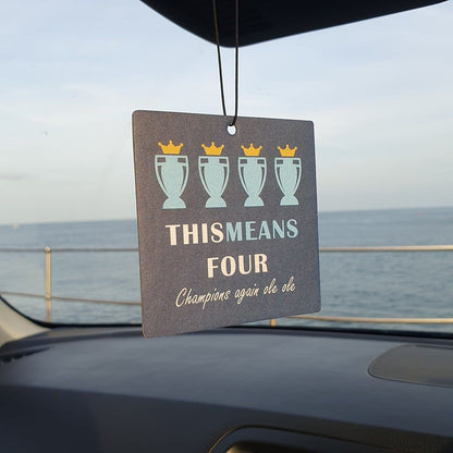 This Means Four Champions Air Freshener