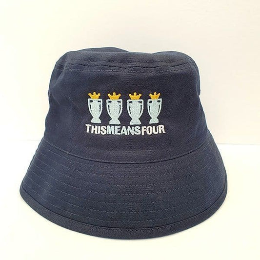 This Means Four Navy Bucket Hat