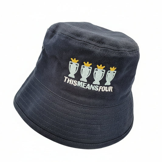 This Means Four Navy Bucket Hat