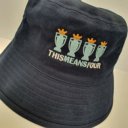 This Means Four Navy Bucket Hat
