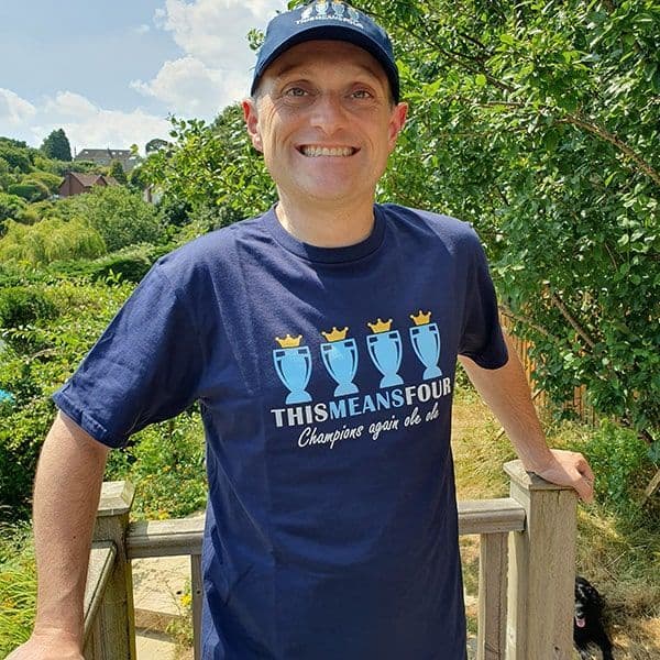 This Means Four T-shirt Navy