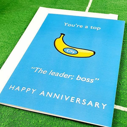 Top Banana Anniversary Card