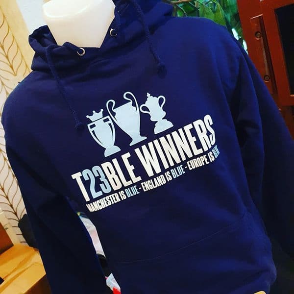 Treble Navy Hoodie