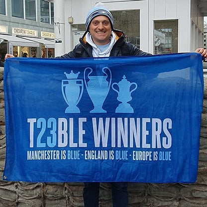Treble Winners Flag