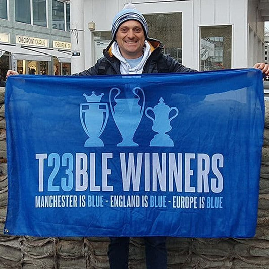 Treble Winners Flag