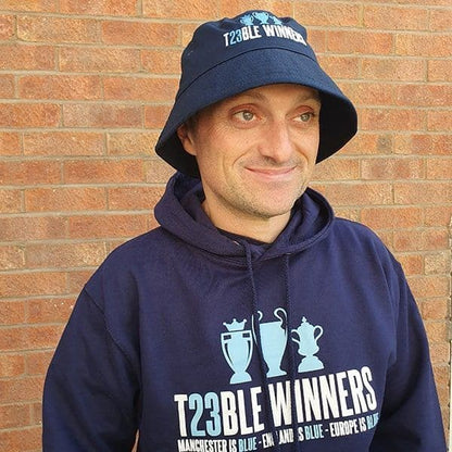 Treble Winners Navy Bucket Hat