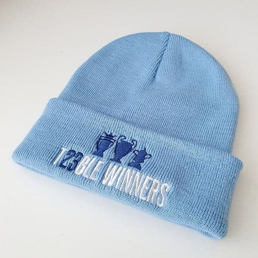 Treble Winners Sky Blue Beanie Hat