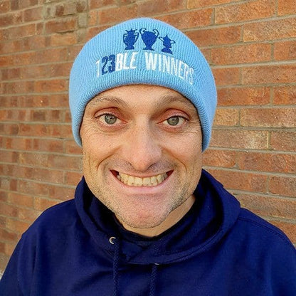 Treble Winners Sky Blue Beanie Hat