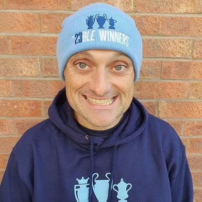 Treble Winners Sky Blue Beanie Hat