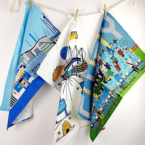 Ultimate City Team Tea Towel