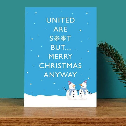 United Are S**t Christmas Card