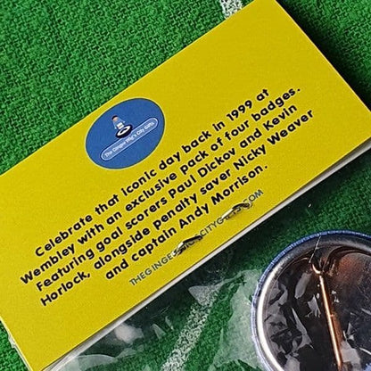 Wembley 99 Badge Pack