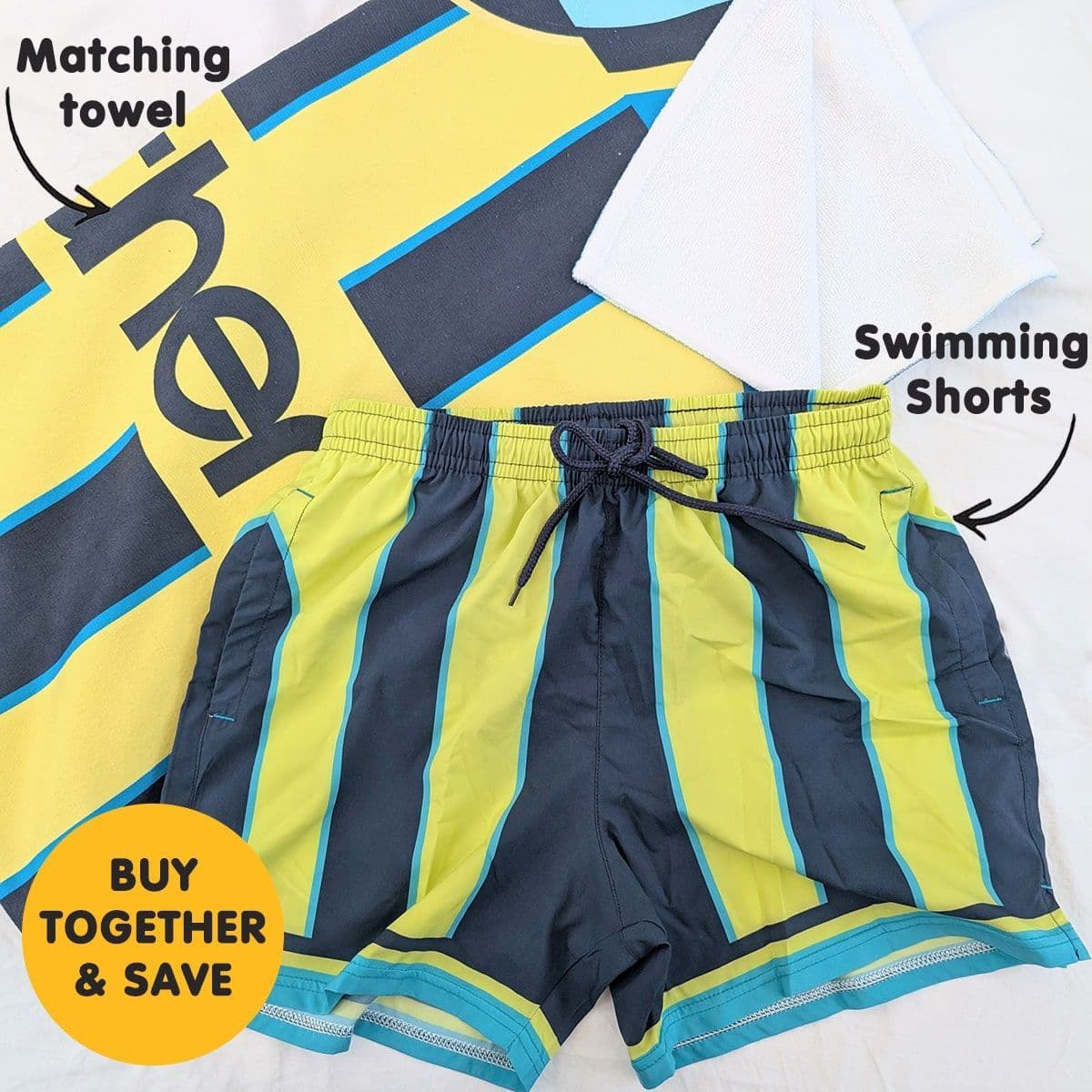 Wembley 99 Towel & Swimming Shorts