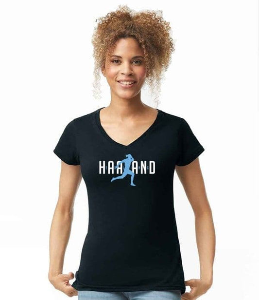 Women's Haaland  Celebration Navy T-shirt
