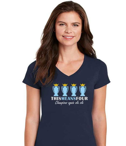 Women's This Means More Navy T-shirt