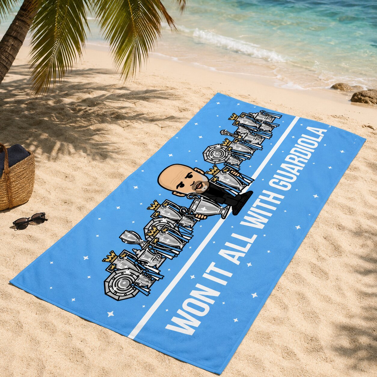 Won It All With Guardiola Towel
