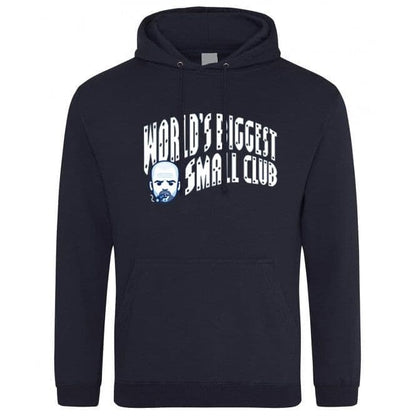 World's Biggest Small Club Navy Hoodie