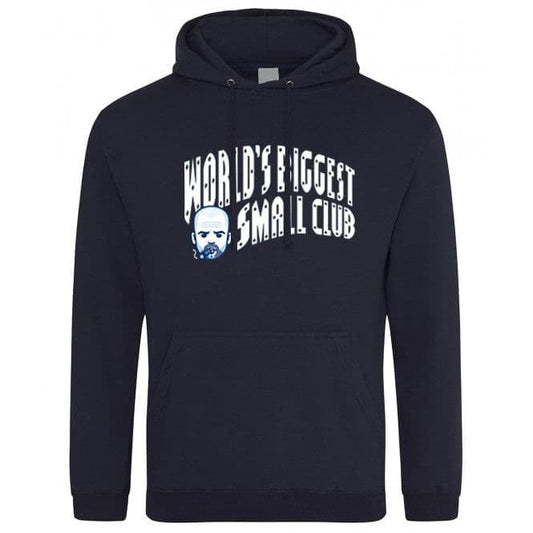 World's Biggest Small Club Navy Hoodie
