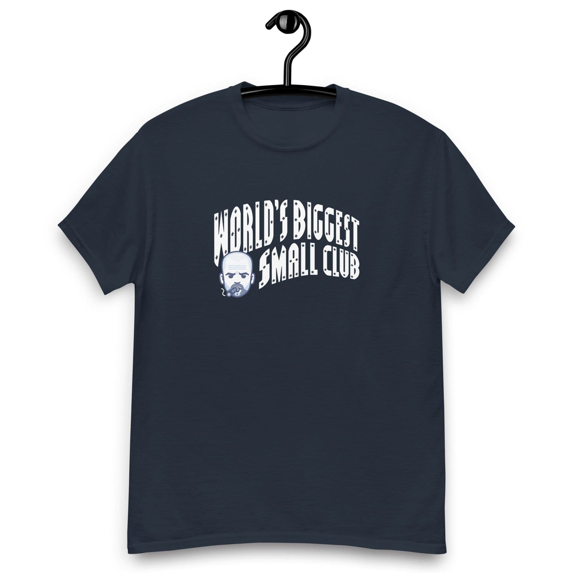 World's Biggest Small Club Navy T-shirt