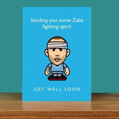 Zaba Get Well Soon Card