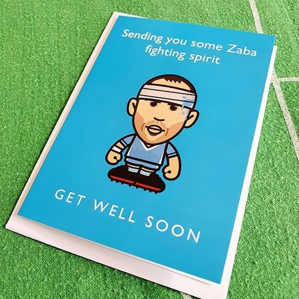 Zaba Get Well Soon Card